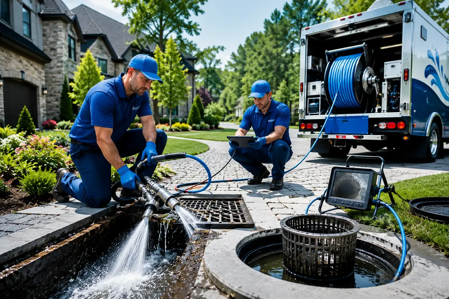 Local outdoor drain cleaning professionals in Wheeler, MI