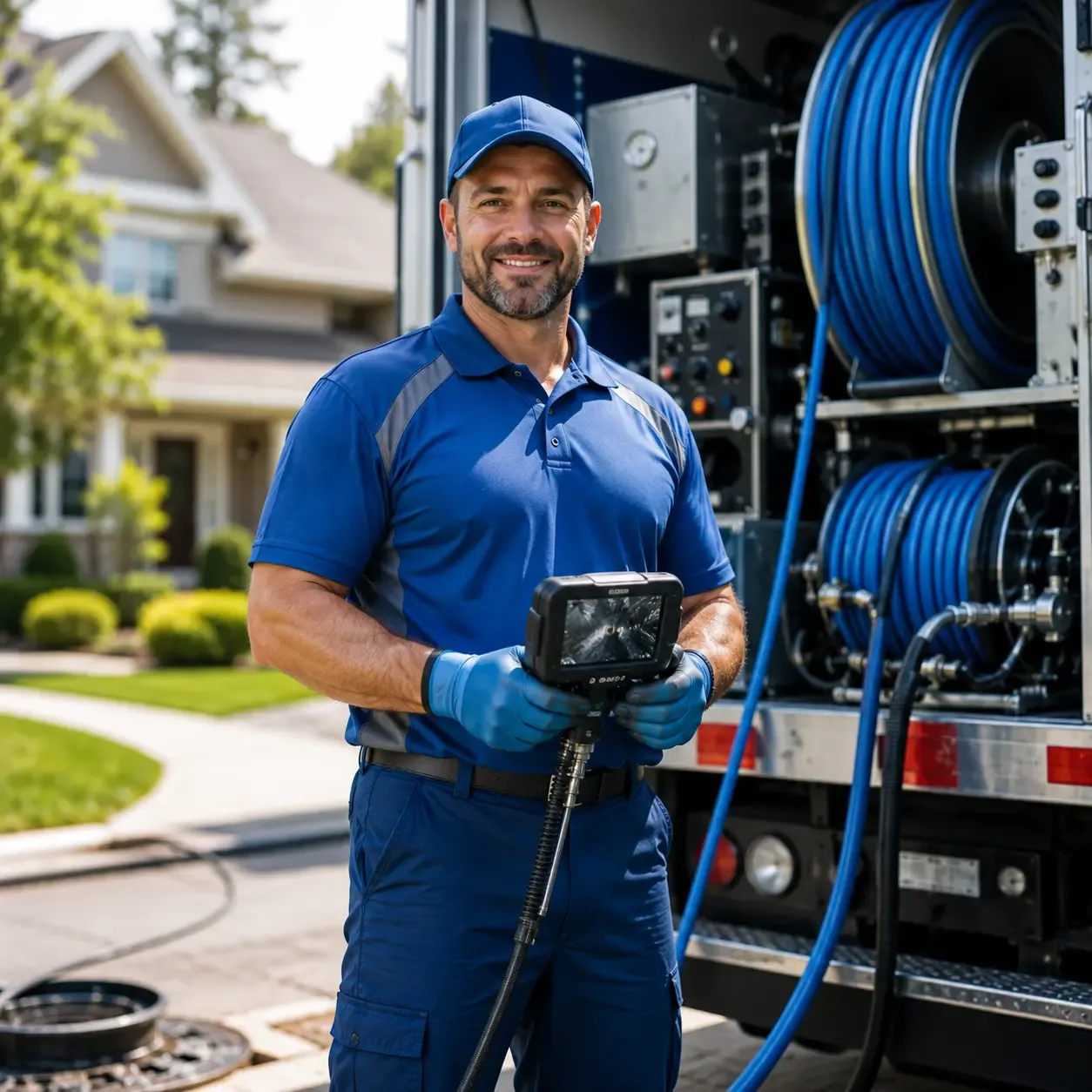 Local outdoor drain cleaning specialists in Wheeler, MI